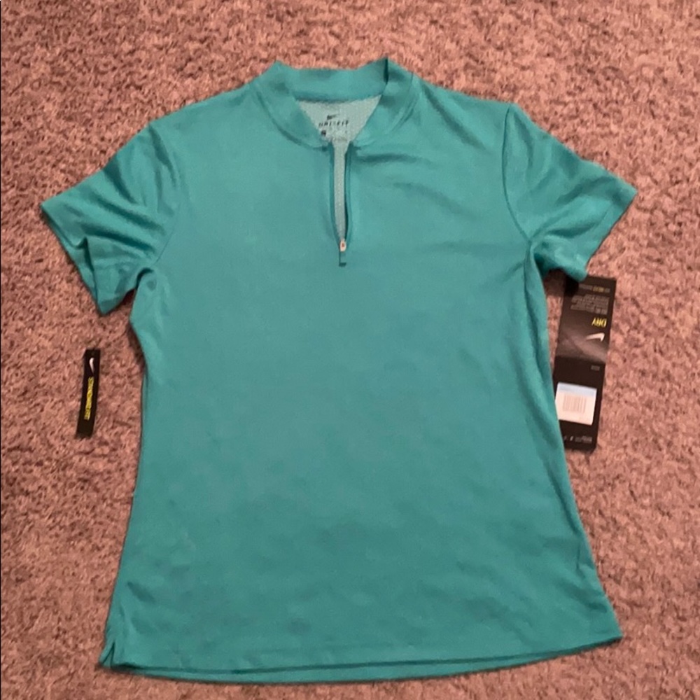 Nike Women's Short Sleeve Tech Tee in Teal